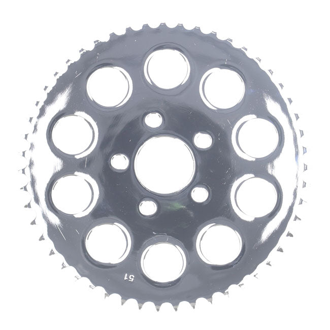 Chain conversion rear sprocket 51t. Chrome