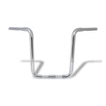 1-1/4" springer Apehanger, 17" rise, chrome