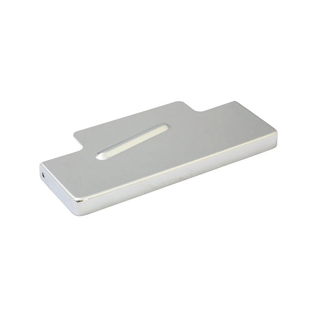 Battery top cover. Chrome — 97-05 Dyna (NU)