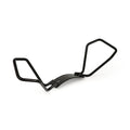 Passenger grab rail for Touring. Black — 14-24 FLT/Touring; 09-24 FLHTCUTG Tri Glide trike (excl. (excl. 2021 FLH Electra Glide Revival; 2023 FLHFB Electra Glide Highway King; Models with Tallboy seats; FLHTKSE; FLTRUSE with OEM seat)