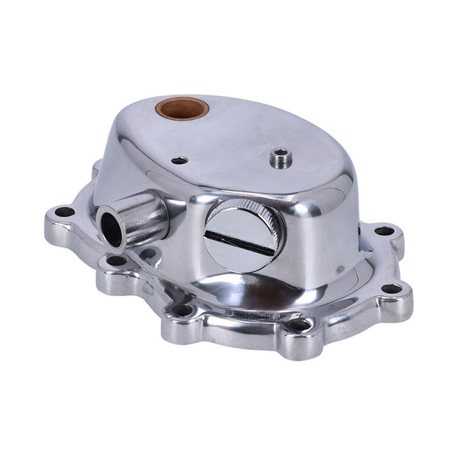 Transmission end cover. kickstart. Polished