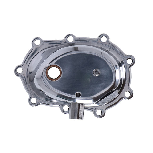 Transmission end cover. kickstart. Polished