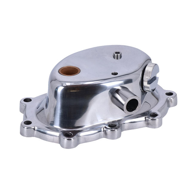 Transmission end cover. kickstart. Polished