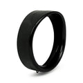 Recessed trim ring with visor. 7" headlamp. Black — 12-16 (NU) FLD; 94-24 FLHR; 83-13 (NU) FLT/Touring (Excl. FLT/Touring & FLTR with dual headlamps); 06-13 (NU) Trikes; 86-17 (NU) FLST models with ''Freight Train Headlight Nacelle''