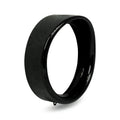 Recessed trim ring with visor. 7" headlamp. Gloss black — 94-17 (NU) FLS/S/TF/TFB/TFBS; FLSTN; 15-24 FLRT