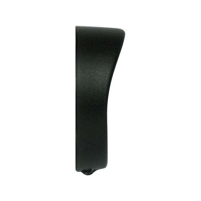 Recessed trim rings with visor. turn signals. Black wrinkle