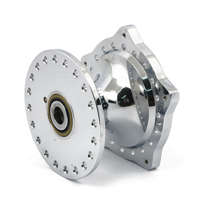 Chrome plated alu hub assy