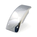 Splash guard, rear fender. Chrome