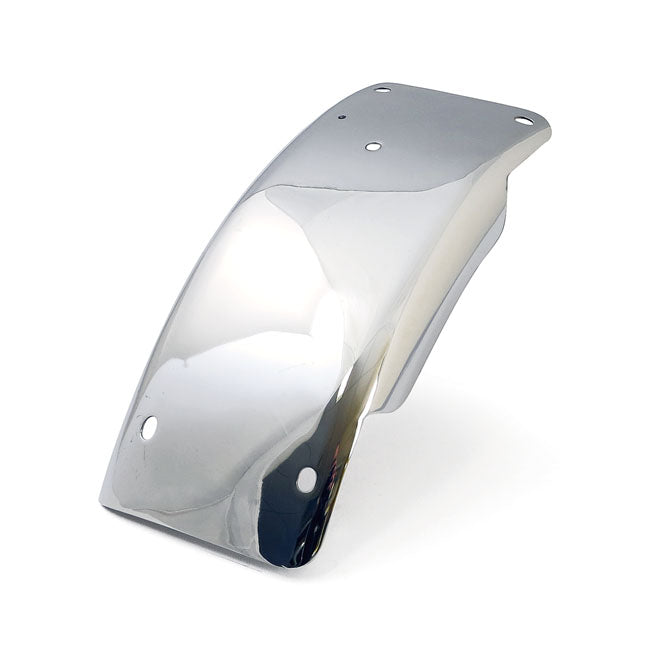 Splash guard, rear fender. Chrome