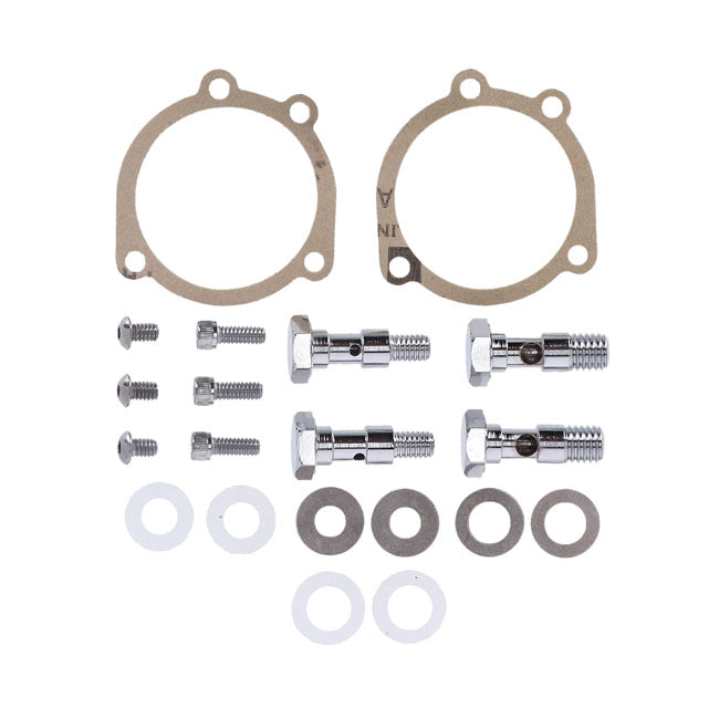 Carburetor bracket kit — 93-06 Big Twin (NU) (CV carburetor with CV aircleaner)