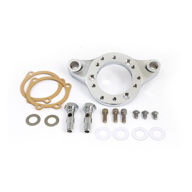 Carburetor bracket kit — 91-03 XL Sportster with stock CV carburetor and CV air cleaner (NU)