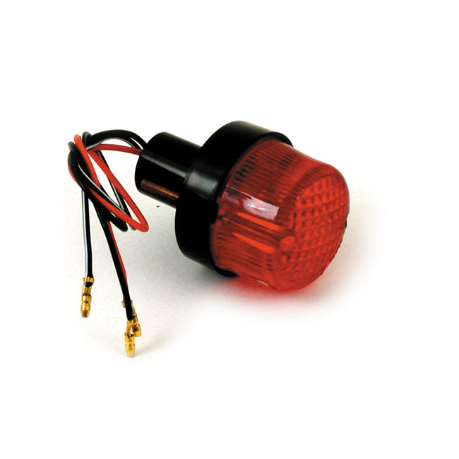 Retro taillight. no license plate light. Black