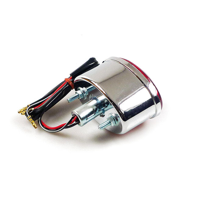 Medium cateye taillight. Chrome