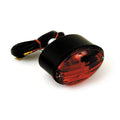 Medium cateye taillight. Black