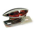 L.A. taillight kit. Dual bulb. license plate bracket. Chrome
