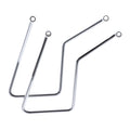 Saddlebag support kit. Chrome — 58-86 4-speed FL; FX; FXWG models (NU)