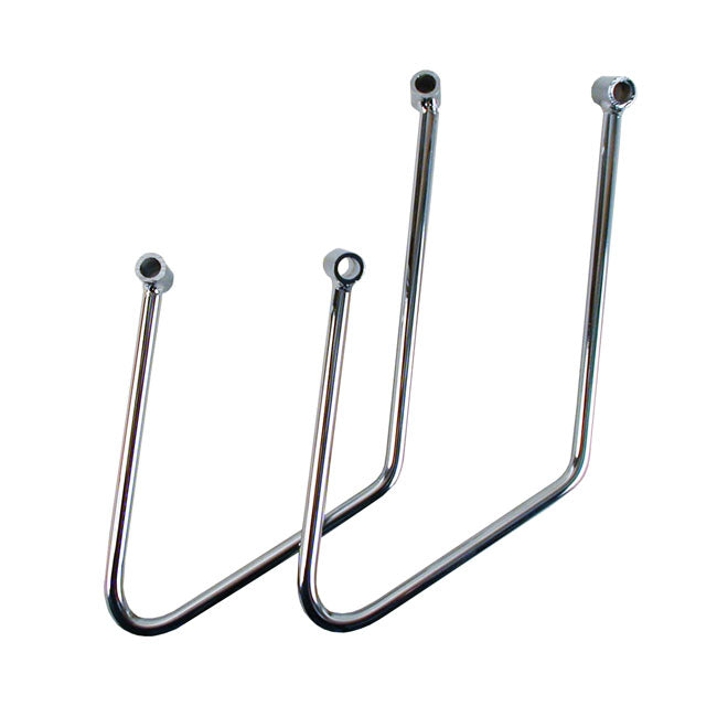 Saddlebag support kit. Chrome — 84-99 Softail (NU)