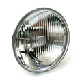 Headlamp unit H4. Ribbed lens. 7"