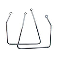 Saddlebag support kit. Chrome — 82-93 XL Sportster (Excl. XL1200S & 02-03 883R) (NU)