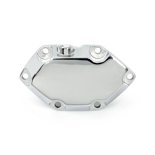 Transmission end cover, chrome