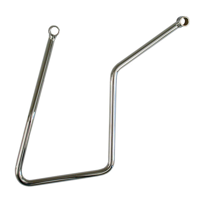 Saddlebag support kit. Chrome — 00-05 FXST; 00-17 FLST (Excl. FXSTC/D; 07-17 FLSTF; 12-15 FLS) (NU)