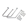 Saddlebag support kit. Chrome — 00-05 FXST; 00-17 FLST (Excl. FXSTC/D; 07-17 FLSTF; 12-15 FLS) (NU)