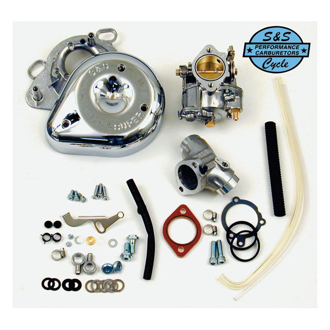 S&S, Super E carburetor kit — 99-05 Twin Cam (NU)