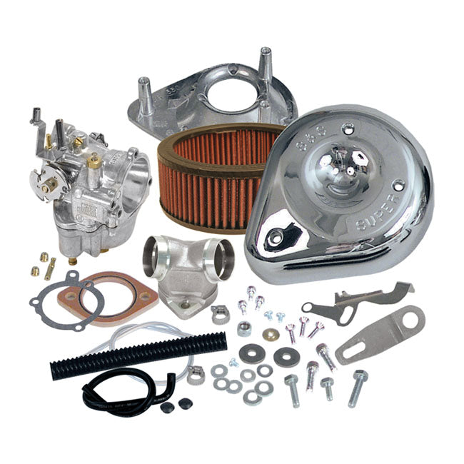 S&S, Super E carburetor kit — 04-06 XL Sportster (NU)