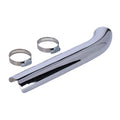 Paughco, Heatshield front. Chrome — 902387