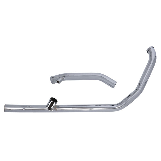 Paughco, 2 into 1 head pipes. Chrome — 07-08 FLT/Touring (NU)