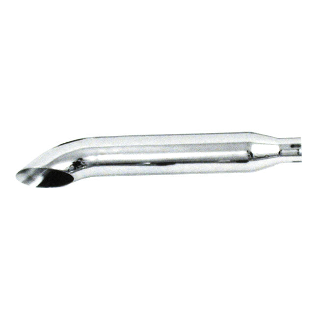 Paughco, Turn out muffler 22" long. Chrome