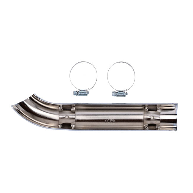 Paughco, Heatshield front. Chrome — 902658