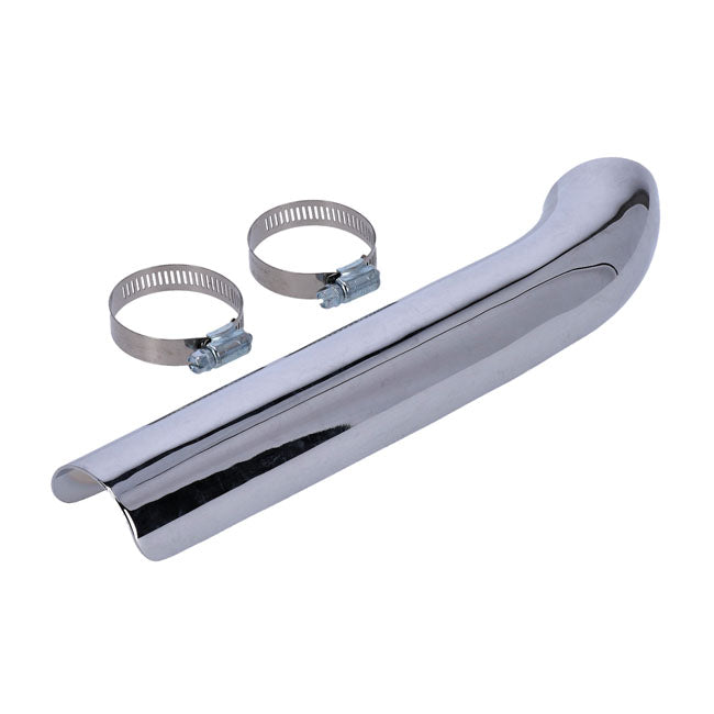 Paughco, Heatshield front. Chrome — 902658