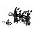 Paughco, ''Old STF'' brass kick pedal. Black
