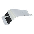 Paughco, engine skid plate. Ribbed. Chrome — 36-99 Big Twin (Excl. FXR; FLT/Touring; Dyna and Twin Cam models); 37-48 Big Twin Flatheads (NU)