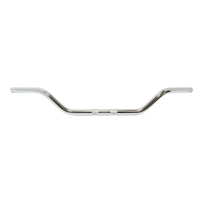 Early Glide style handlebar 1" chrome — 82-22 H-D (Excl. 08-22 e-throttle) with 1" I.D. risers (NU)