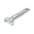Universal solo seat hinge, square mount. Chrome — Universal