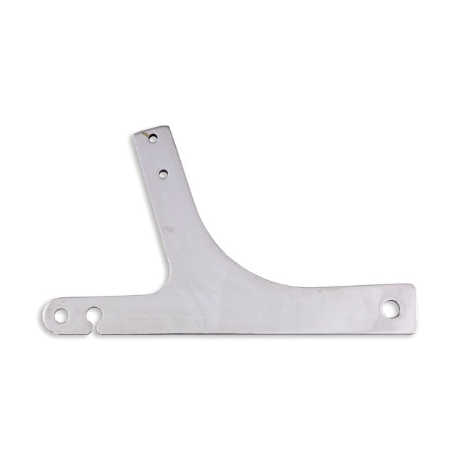 Sissybar side plates rigid mount — 96-01 Dyna (excl. FXDWG; 00-01 FXDX/T): 6-3/4" (17.1cm) wide.  02-05 Dyna (excl. FXDWG): 7.5" (19cm) wide.