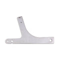 Sissybar side plates rigid mount — 96-01 Dyna (excl. FXDWG; 00-01 FXDX/T): 6-3/4" (17.1cm) wide.  02-05 Dyna (excl. FXDWG): 7.5" (19cm) wide.
