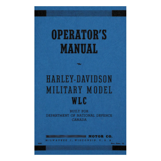 Operator''s manual 42-43 45 inch WLC