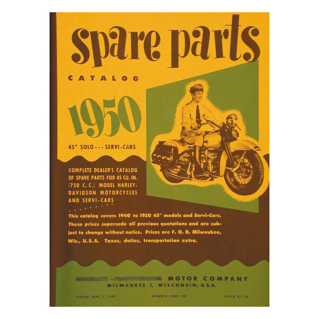 Parts catalog - 40-50 45CI & Servi-car