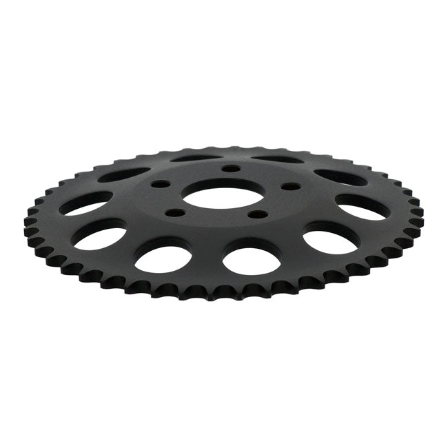 Rear sprocket, black. 46t