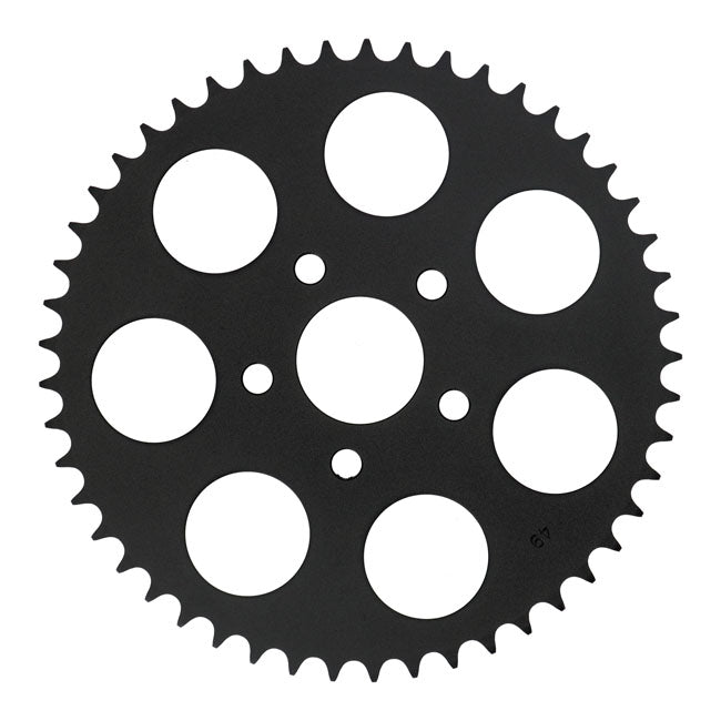 Chain conversion rear sprocket 49t. Black