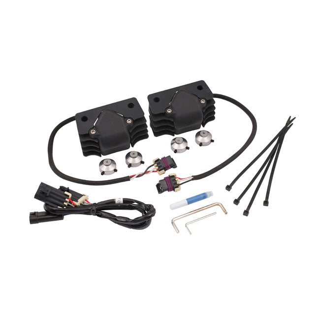 Accel, Stealth Cop super coil kit short. Black
