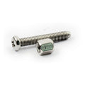 Trim ring screw kit, for Bates style headlamps. Chrome