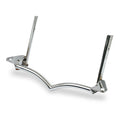 V-bracket spotlamp/passing lamp mounting bar. Chrome — 86-07 FLSTC (NU)