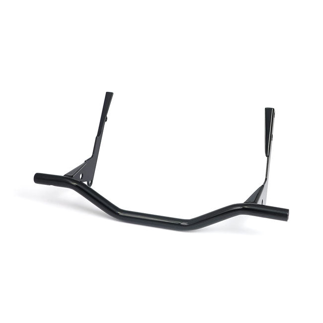 Spotlamp/passing lamp mount bar. Black — 68-84 FL; FLH (NU)