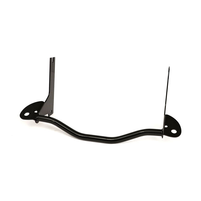 Spotlamp/passing lamp mount bar. Black — 86-95 FLHS; FLHTC/CU (NU)