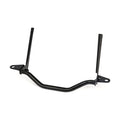 Spotlamp/passing lamp mount bar. Black — 00-06 FLSTF Fat Boy; 00-15 FLST Heritage; 01-17 FLSTC/I Heritage (NU)