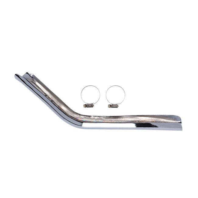 Paughco, Heatshield rear. Chrome — 903471